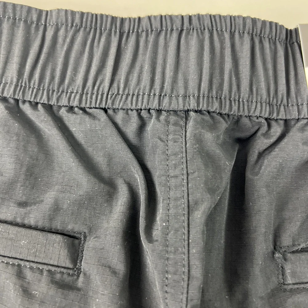 Eddie Bauer Men's Shorts Tech Pull On Size XL‎ UPF 50+ 4 Way Stretch Black D28